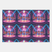 Set aus 3 Überziehpapier Geschenkpapier Set (Vorderseite 3)