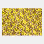 Set aus 3 Überziehpapier Geschenkpapier Set (Vorderseite 3)