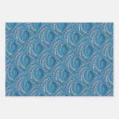 Set aus 3 Überziehpapier Geschenkpapier Set (Vorderseite)