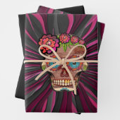 Set aus 3 Überziehpapier Geschenkpapier Set (Beispiel)