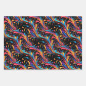 Set aus 3 Überziehpapier Geschenkpapier Set (Vorderseite)