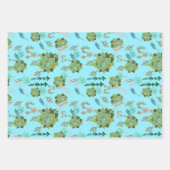 Set aus 3 Überziehpapier Geschenkpapier Set (Vorderseite 3)