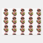 Set aus 3 Überziehpapier Geschenkpapier Set (Vorderseite 2)