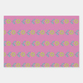 Set aus 3 Überziehpapier Geschenkpapier Set (Vorderseite)