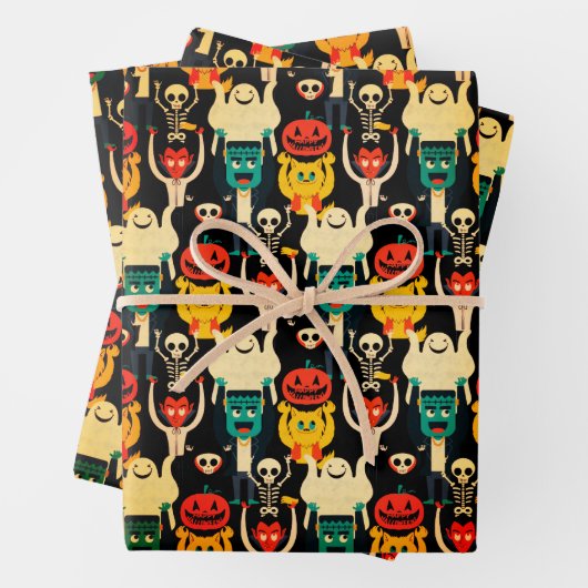 Set aus 3 Überziehpapier Geschenkpapier Set (Beispiel)