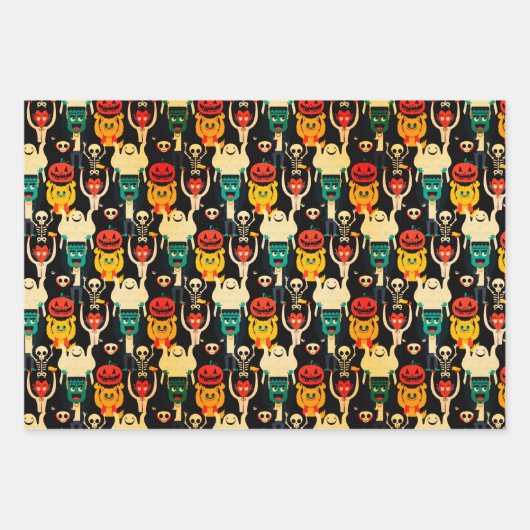 Set aus 3 Überziehpapier Geschenkpapier Set (Vorderseite)