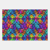 Set aus 3 Überziehpapier Geschenkpapier Set (Vorderseite)