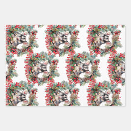 Set aus 3 Überziehpapier Geschenkpapier Set