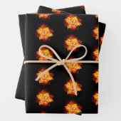 Set aus 3 Überziehpapier Geschenkpapier Set (Beispiel)