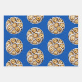 Set aus 3 Überziehpapier Geschenkpapier Set (Vorderseite)