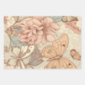 Set aus 3 Überziehpapier Geschenkpapier Set (Vorderseite 2)