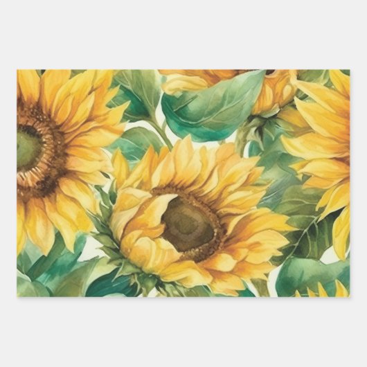 Set aus 3 Überziehpapier Geschenkpapier Set (Vorderseite 3)