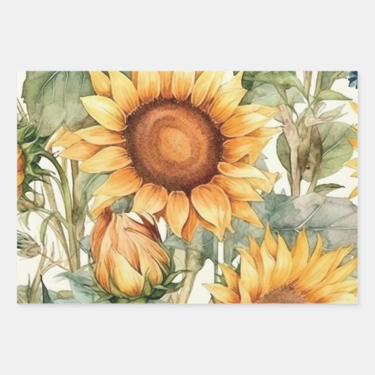 Set aus 3 Überziehpapier Geschenkpapier Set (Vorderseite 2)