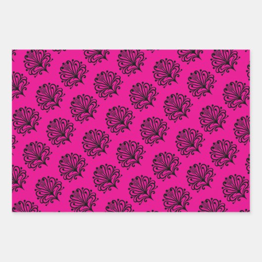 Set aus 3 Überziehpapier Geschenkpapier Set (Vorderseite)