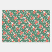 Set aus 3 Überziehpapier Geschenkpapier Set (Vorderseite 3)