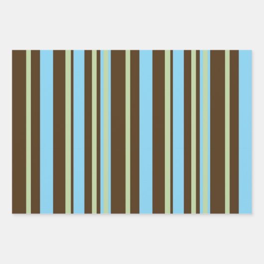 Set aus 3 Überziehpapier Geschenkpapier Set (Vorderseite 3)