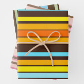 Set aus 3 Überziehpapier Geschenkpapier Set (Beispiel)