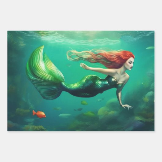 Set aus 3 Überziehpapier Geschenkpapier Set (Vorderseite 2)