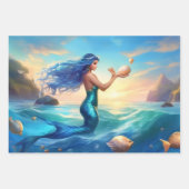 Set aus 3 Überziehpapier Geschenkpapier Set (Vorderseite)