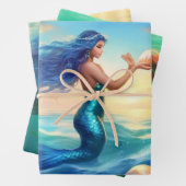 Set aus 3 Überziehpapier Geschenkpapier Set (Beispiel)