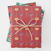 Set aus 3 Überziehpapier Geschenkpapier Set (Beispiel)