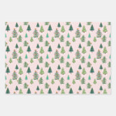 Set aus 3 Überziehpapier Geschenkpapier Set (Vorderseite 2)