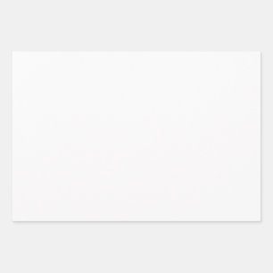 Set aus 3 Überziehpapier Geschenkpapier Set