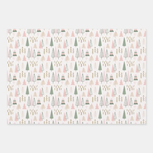 Set aus 3 Überziehpapier Geschenkpapier Set (Vorderseite)