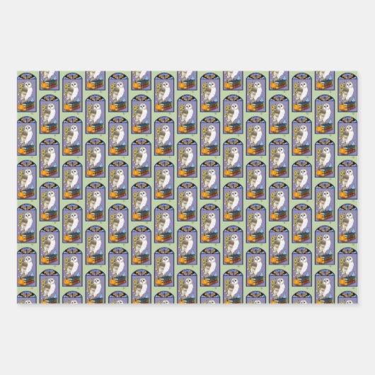 Set aus 3 Überziehpapier Geschenkpapier Set (Vorderseite)