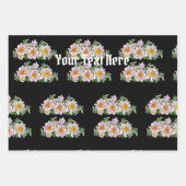 Set aus 3 Überziehpapier Geschenkpapier Set (Vorderseite 2)