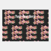 Set aus 3 Überziehpapier Geschenkpapier Set (Vorderseite 3)