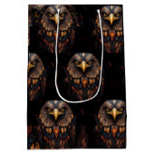 Set aus 3 Überziehpapier Mittlere Geschenktüte (Rückseite)