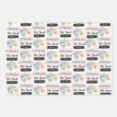 Set aus 3 Umschlagpapier Geschenkpapier Set (Vorderseite 3)