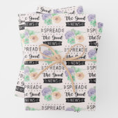 Set aus 3 Umschlagpapier Geschenkpapier Set (Beispiel)