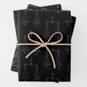 Set aus 3 Umschlagpapier Geschenkpapier Set (Beispiel)