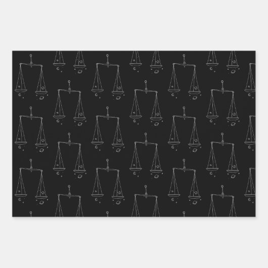 Set aus 3 Umschlagpapier Geschenkpapier Set (Vorderseite)