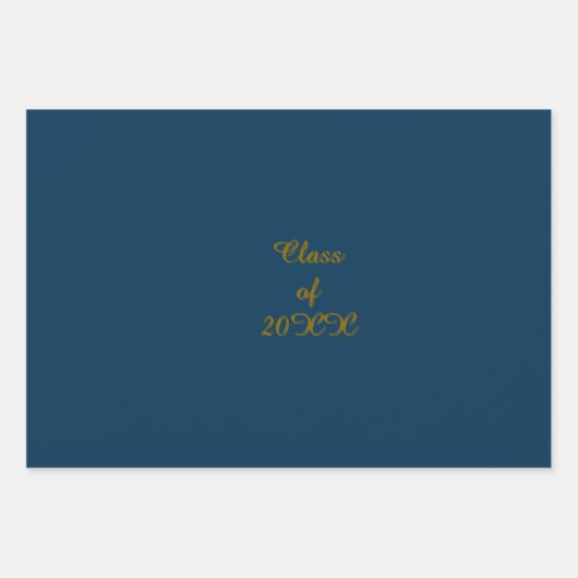 Set aus 3 Wrapping Paper Flat Sheet Geschenkpapier Set (Vorderseite)