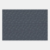 Set aus drei Blättern zum Abpacken von frischen Fa Geschenkpapier Set (Vorderseite 3)