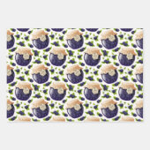 Set aus Frischobst-Marmelade Geschenkpapier Set (Vorderseite)