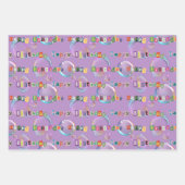 Set aus Papier mit 3 Farbtönen (Vorderseite 3)