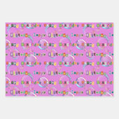 Set aus Papier mit 3 Farbtönen (Vorderseite 2)