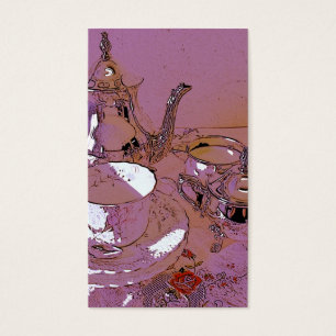 Set aus Pink und Silber
