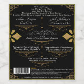 Set-Back-TFDW Weinetikett (Einzelnes Label)