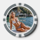 SET! 🎲 Benutzerdefinierte Poker-Chips mit Text od Pokerchips (Vorderseite)
