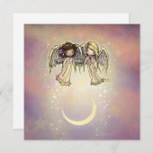 Set Cards Piazza della Riforma Illustrierte Kunst, Mitteilungskarte (Vorne/Hinten)