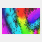 Set "Color explosive", Wrapping Paper Sheet Geschenkpapier Set (Vorderseite)