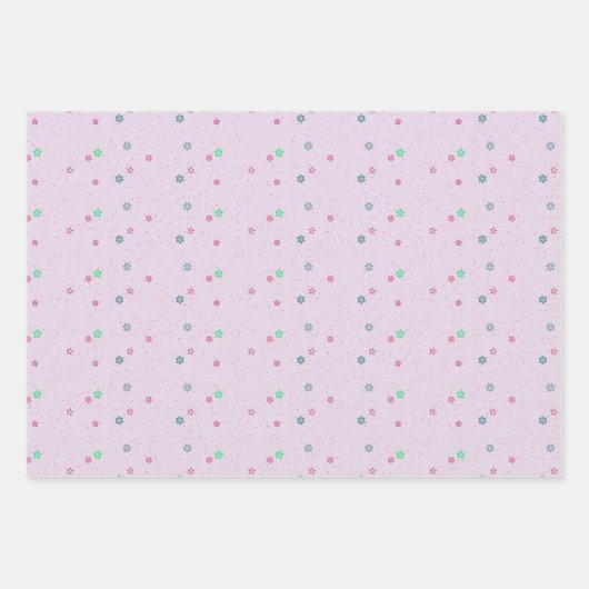 Set de hojas de papel de regalo festivas geschenkpapier set (Vorderseite)