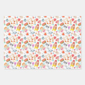 Set de hojas de papel de regalo geschenkpapier set (Vorderseite 3)