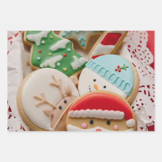 Set de hojas de papel de regalo Navidad Geschenkpapier Set (Vorderseite 2)