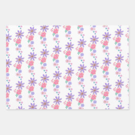 Set de hojas papel regal Primera Comunión CECILIA Geschenkpapier Set